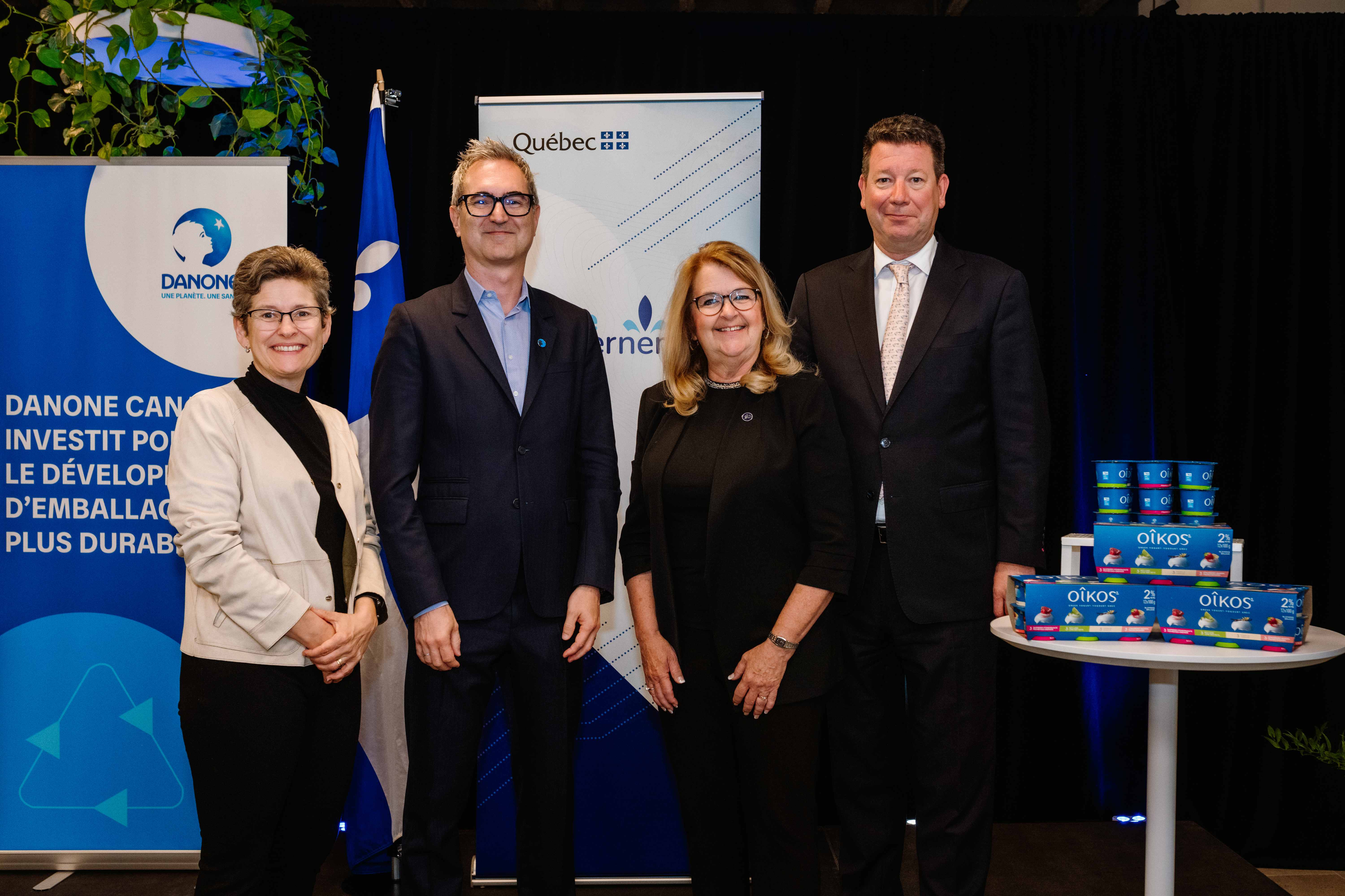 Danone Canada Invests in Its Boucherville Plant to Develop More Sustainable Packaging